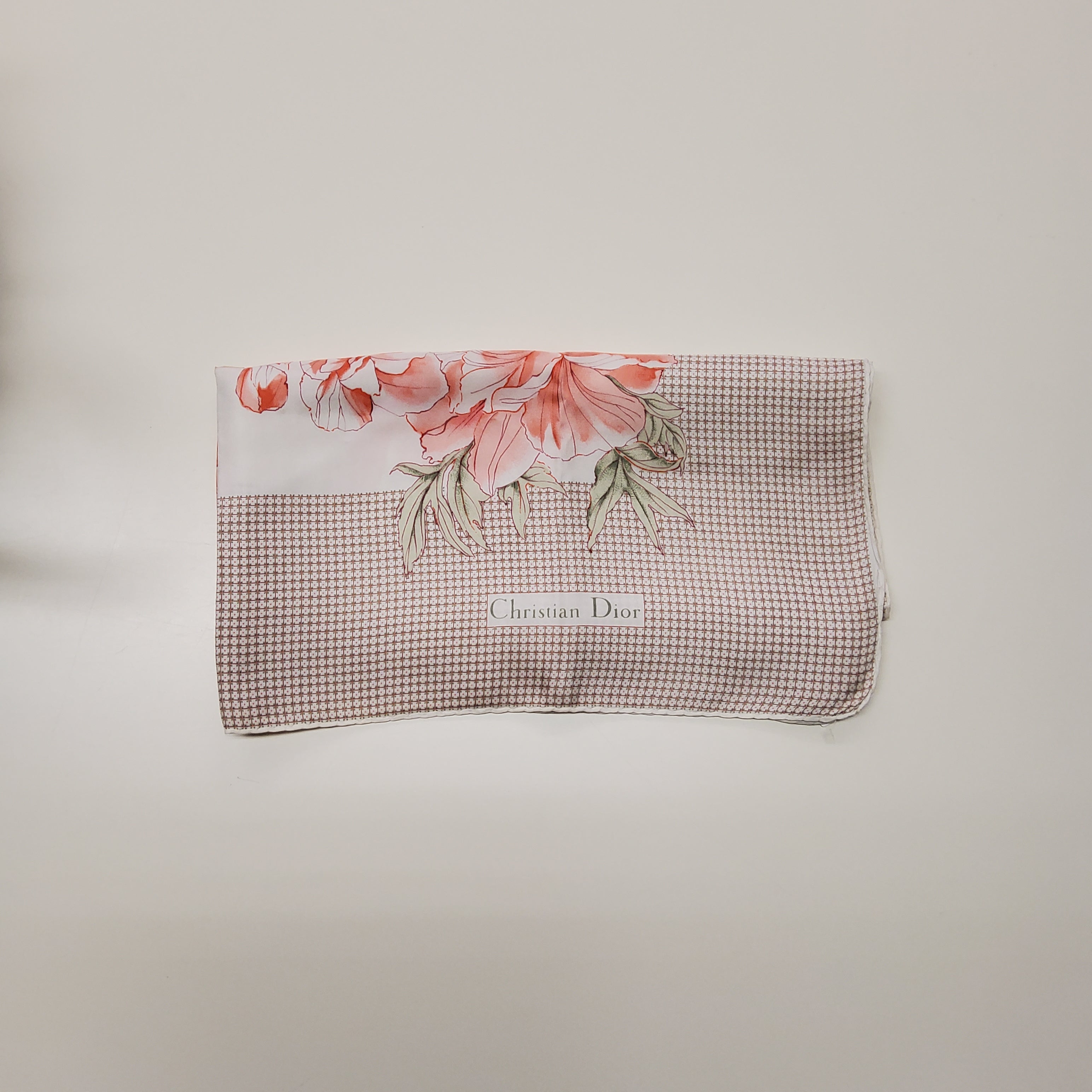 Christian Dior silkkihuivi